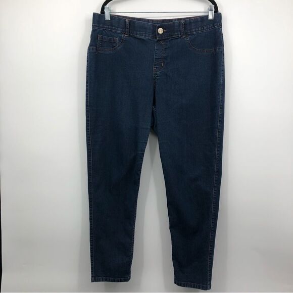Lane Bryant Pull on Jeggings Dark Wash 18‎ - Picture 1 of 10